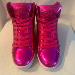 Pastry Pop Tart Glitter High Top Sneakers